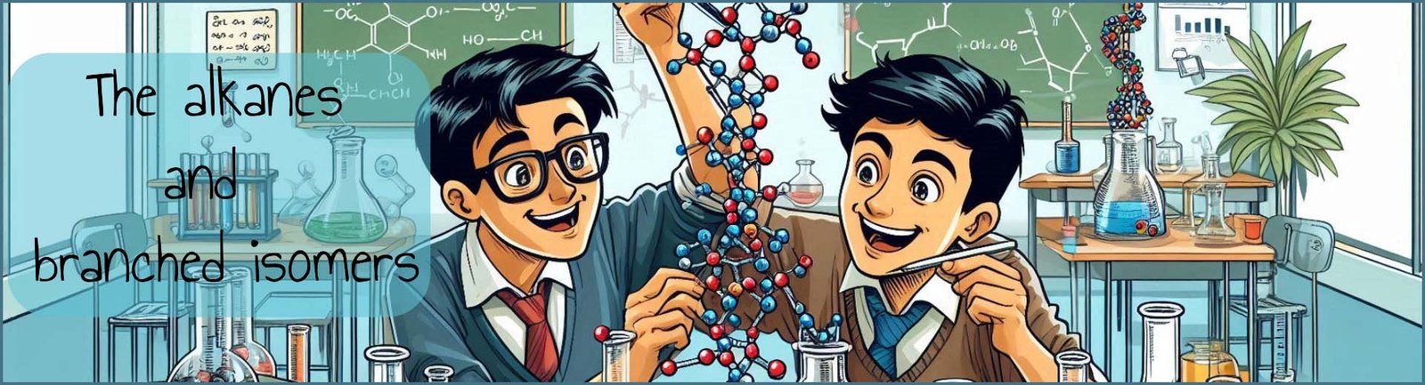 alkanes and isomers header image.